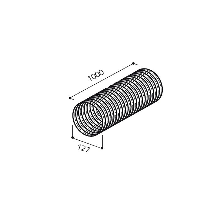 (string)Tubo Rotondo Flessibile - cod. 1052N
