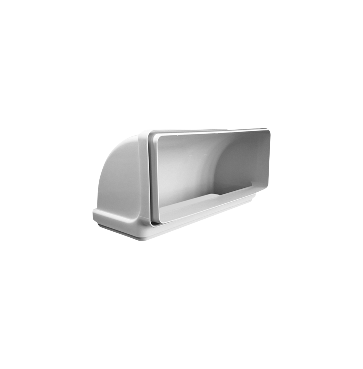 Curva rettangolare 90° verticale - cod. 1053S